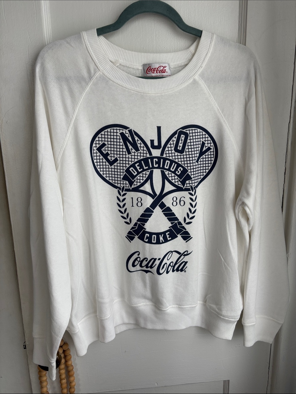 WILDFOX x COCA COLA | Enjoy Delicious Coke Sommers Sweatshirt - Picture 2 of 9